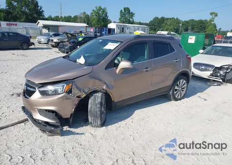 2018 Buick Encore Preferred from USA, damaged, VIN KL4CJASB4JB689247